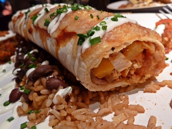 Chimichangas al Horno con Carnitas