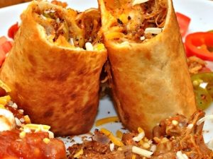 Receta de chimichangas - Turismo y Gastronomía de los Pirineos