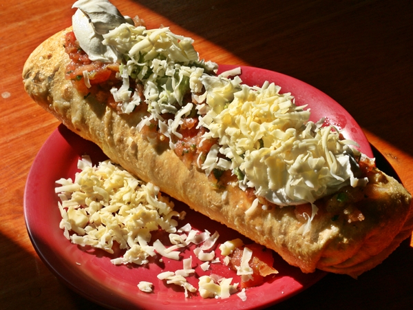 Chimichanga receta fácil