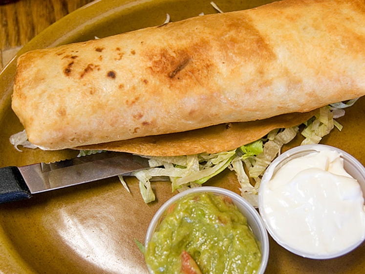 Chimichangas al Horno con Carnitas